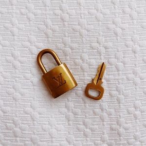 Authentic Louis Vuitton Lock & Key
